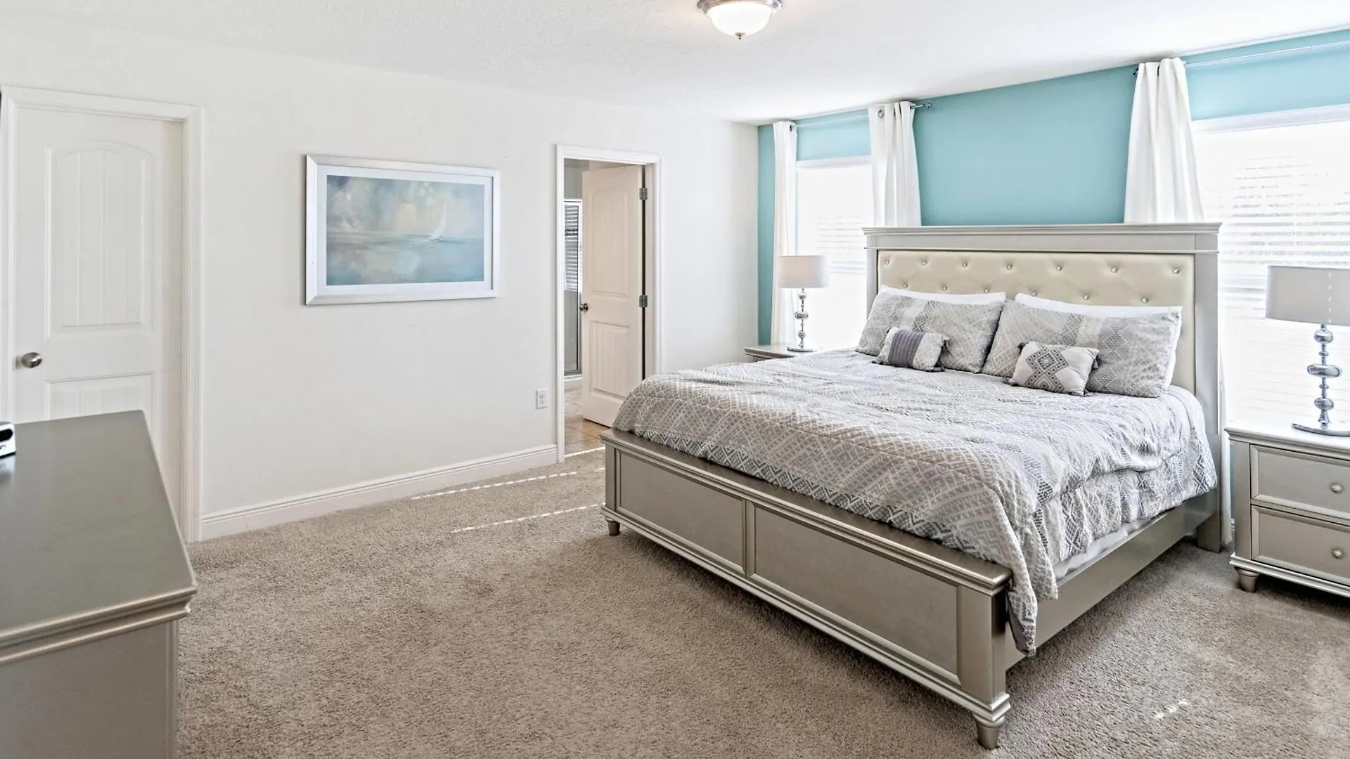 Sky Blue Peaceful Villa With Pool Near Disney Davenport United States