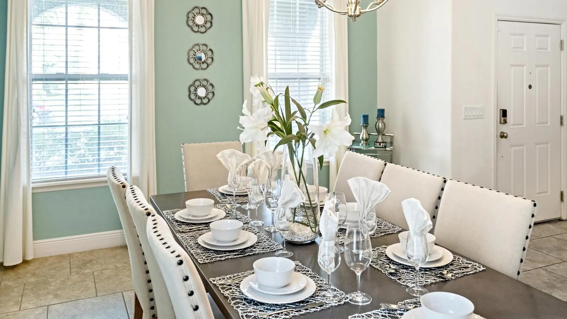 Sky Blue Peaceful Villa With Pool Near Disney Davenport